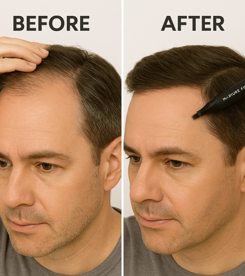 Strux Hairline fill 2 before and after