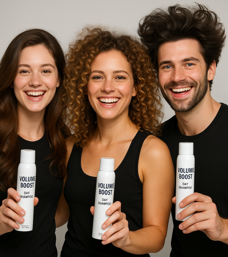 Volume boost spray